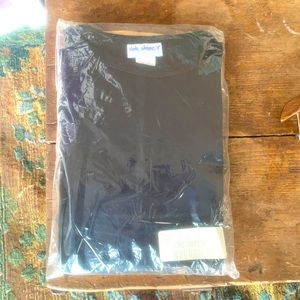 Black A-line t-short dress new in packaging.